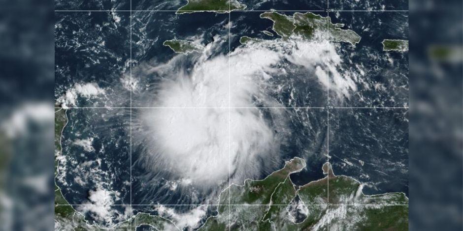 La tormenta tropical Orlene se formó al sur de Manzanillo, Colima.