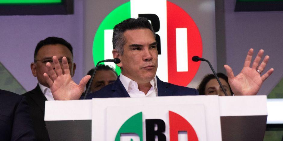 Alejandro 'Alito' Moreno aseveró que no se ha 'destapado' como candidato presidencial.