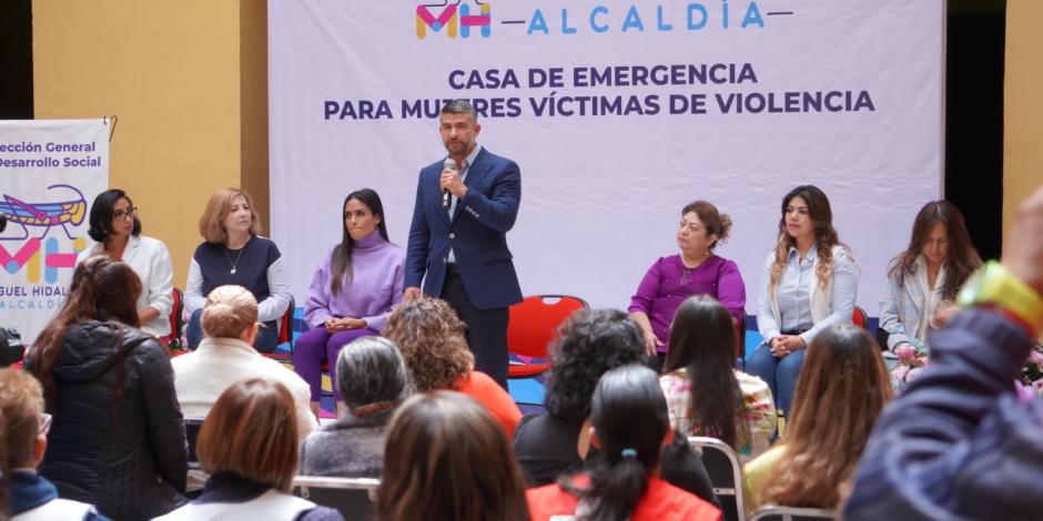 Hoy Miguel Hidalgo va a contar con una Casa de Emergencia en donde cualquier mujer amenazada de violencia se podrá sentir segura”, dijo el alcalde Tabe.