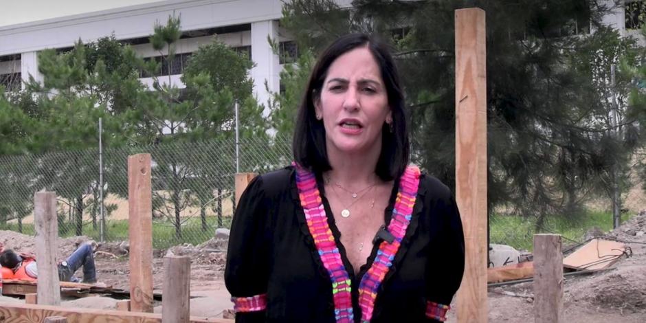 Lía Limón, alcaldesa de ÁO, denuncia intenciones de la FGR por apropiarse de 53 hectáreas de terrenos en Santa Fe de forma irregular.