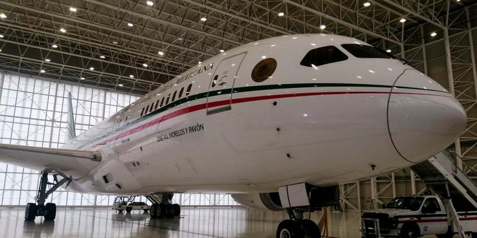 Avión presidencial vuela este viernes hacia Tayikistán, anuncia Banobras