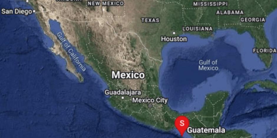 El SSN reportó un sismo magnitud 5.6 en en Chiapas.