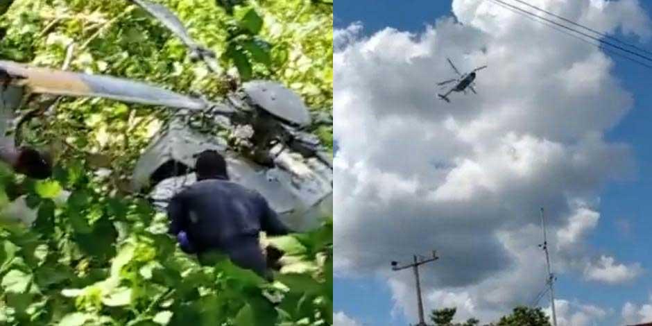 Fuerzas Armadas lamentan fallecimiento de marinos tras caída de helicóptero en Tabasco