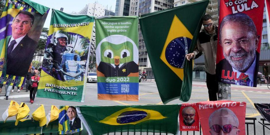 Brasil va a segunda vuelta con Lula y Bolsonaro.