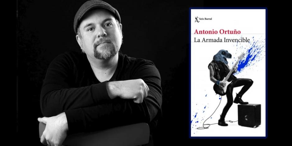 Antonio Ortuño entrega novela rockera e irreverente