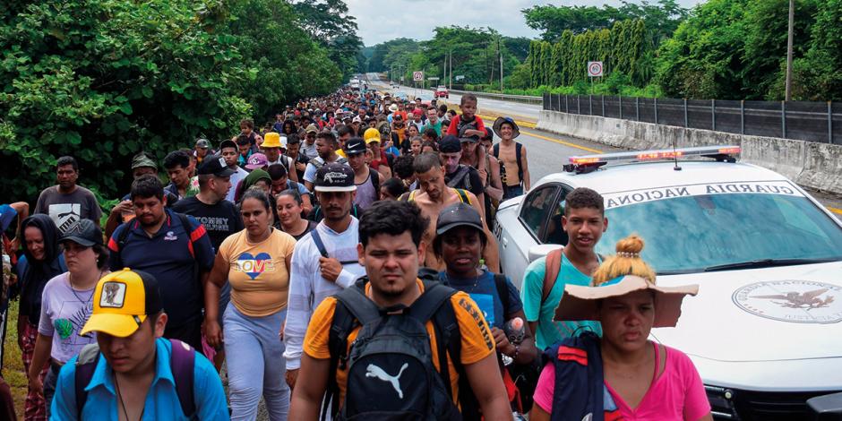 Nicaragua, Cuba y Venezuela disparan su migración 212%; México, trampolín