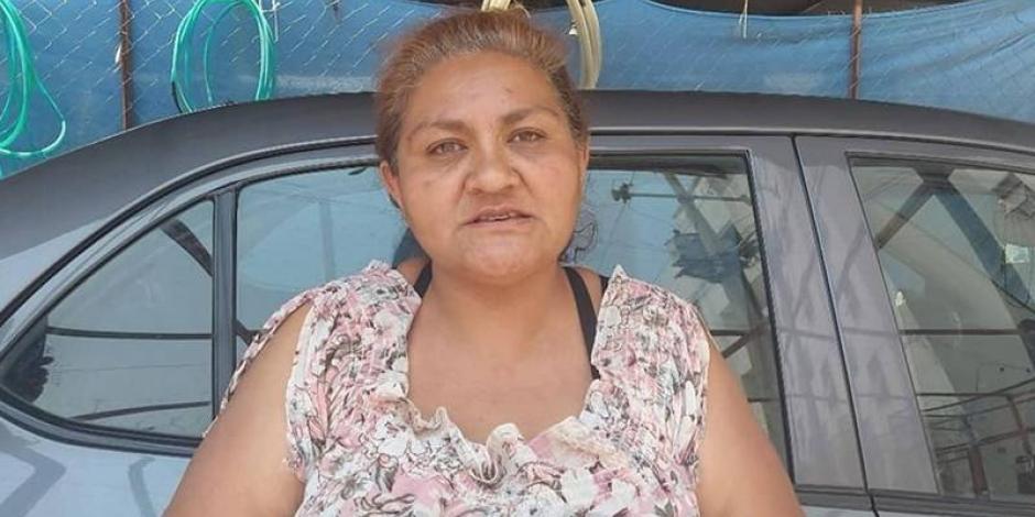 Esmeralda Gallardo buscaba a su hija Betzabé Alvarado Gallardo desde hace un año.