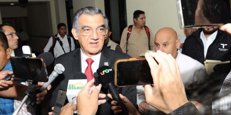 Américo Villarreal anuncia el despliegue de 600 elementos de Fuerzas Armadas en Tamaulipas.