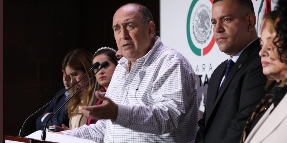 Rubén Moreira va contra Dante Delgado: "Un voto por el MC de Dante es un voto por el narcotráfico".