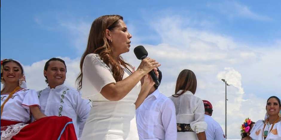 Mara Lezama: Festejamos a Quintana Roo con su gente y vamos por su grandeza