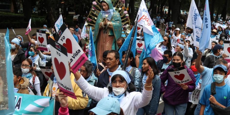 Marchas provida de este domingo son en favor de una “cultura de la paz”: Iglesia Católica.
