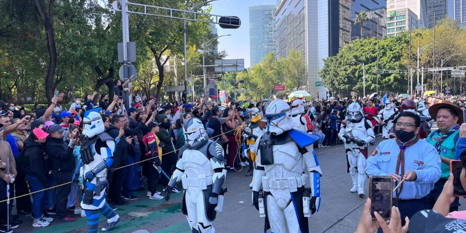 Los fanáticos de Star Wars marcharán hasta el Monumento a la Revolución. 