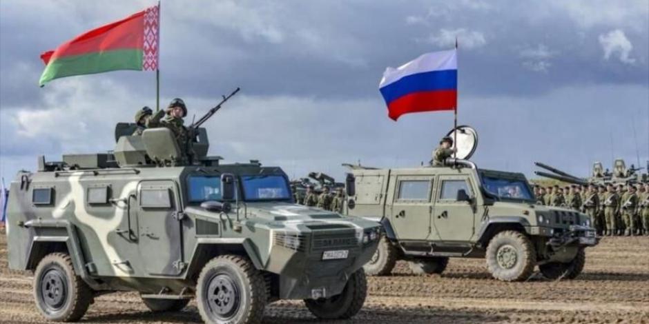 Tropas rusas llegan a Bielorrusia, en un despliegue conjunto ante movimientos militares de la OTAN.