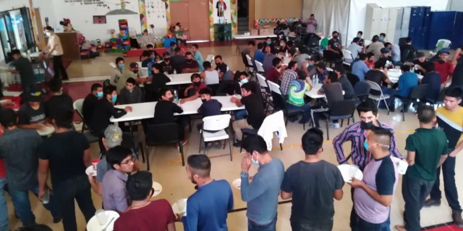 Ciudad Juárez recibe alrededor de 200 migrantes originarios de Venezuela, que han sido retornados por Estados Unidos