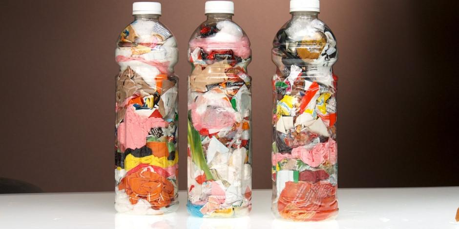 Ecoladrillo, una gran opción para reciclar la basura y darle otro uso en el hogar.