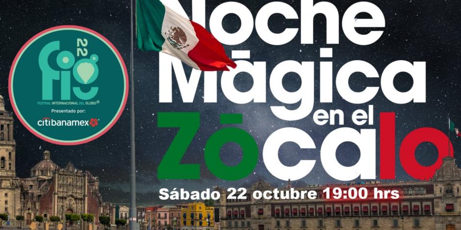El Festival Internacional del Globo de León llegará a la Plaza de la Constitución el próximo 22 de octubre. 