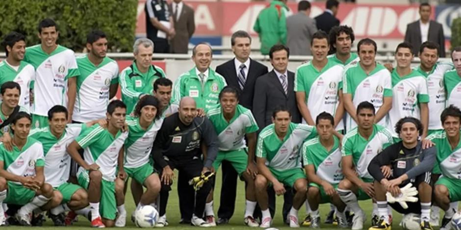 La Selección Mexicana de 2010.