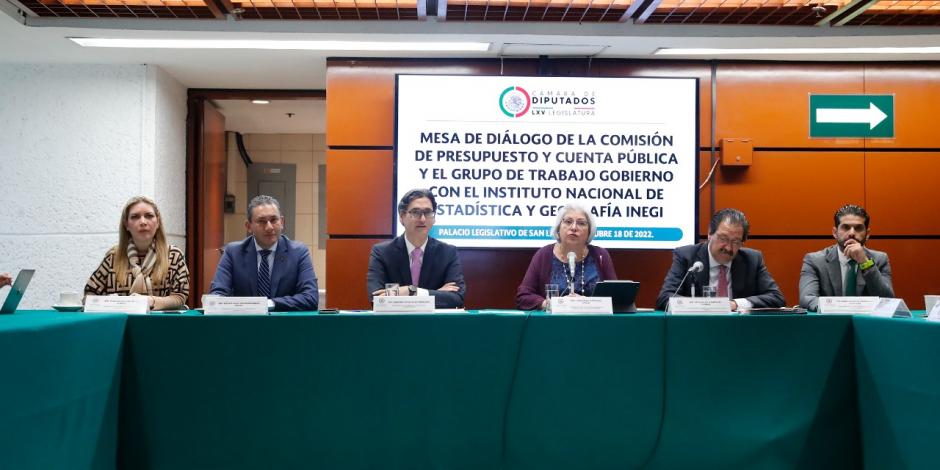 La presidenta del Inegi, Graciela Márquez Colín, explicó que en la cantidad requerida ya no se contempla lo destinado al Censo Agropecuario