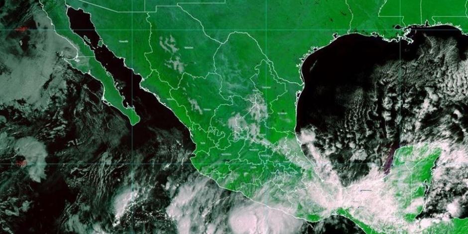 "Roslyn" ocasionará fuertes lluvias en Guerrero, Michoacán, Colima, Jalisco y Oaxaca.