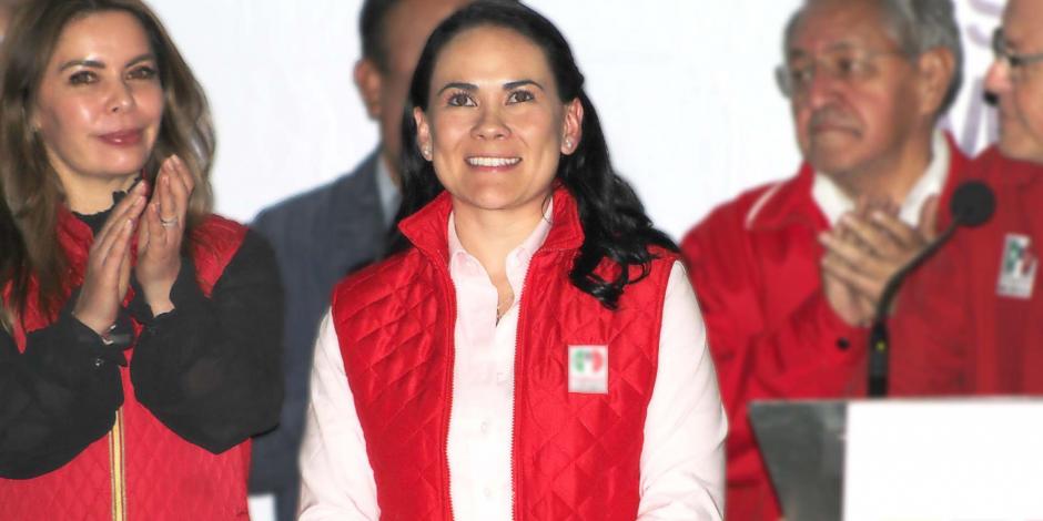 Alejandra del Moral buscará una alianza con el PAN y PRD para gubernatura del Edomex.