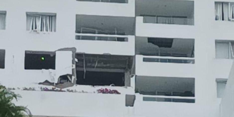 Explosión en fraccionamiento Las Brisas Diamante de Acapulco deja al menos 8 lesionadas.