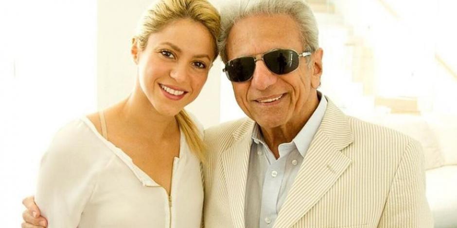 El papá de Shakira, William Mebarak, fue hospitalizado otra vez