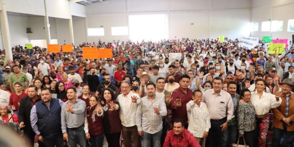 En Puebla, Morelos, San Luis Potosí, Tamaulipas y Aguascalientes realizan asambleas de apoyo a Claudia Sheinbaum.