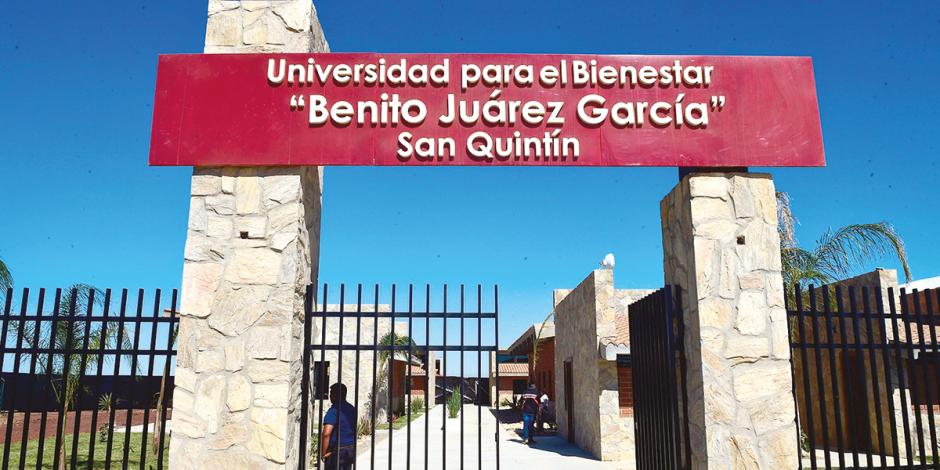 Plantel de la UBBJ, en Baja California, el pasado 16 de octubre.