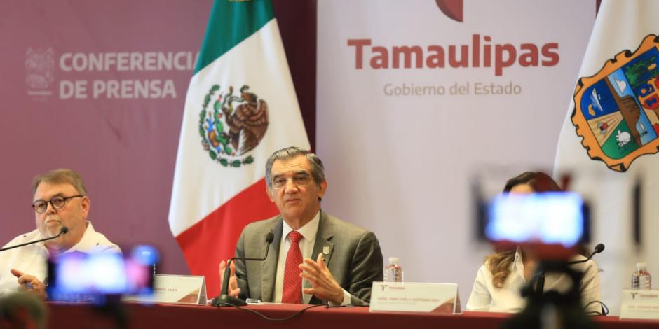 Américo Villarreal, gobernador de Tamaulipas.
