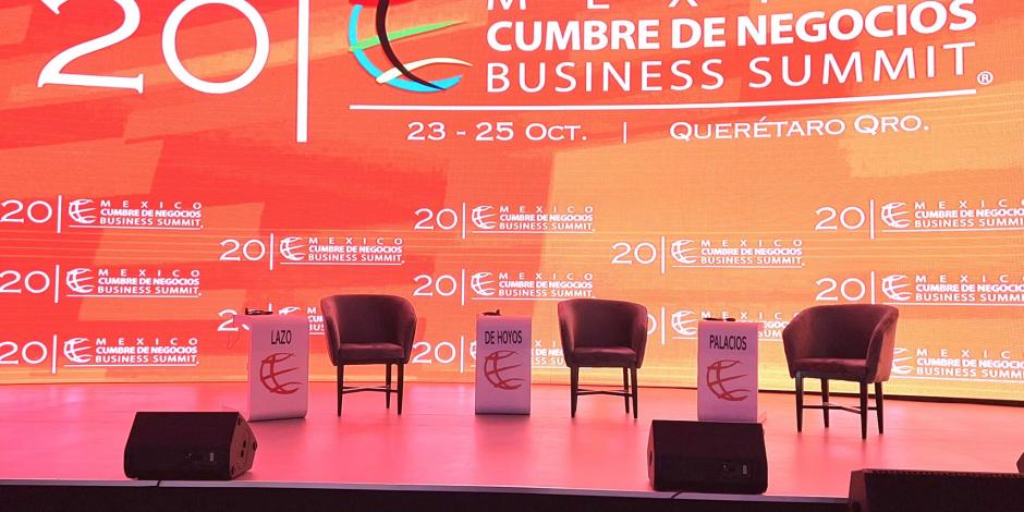 La Cumbre de Negocios Business Summit se realizó del 23 al 25 de octubre en el estado de Querétaro