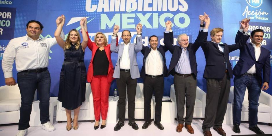 "Cambiemos México: ¡Sí hay de otra!" es una campaña que alude a las elecciones presidenciales del 2024.