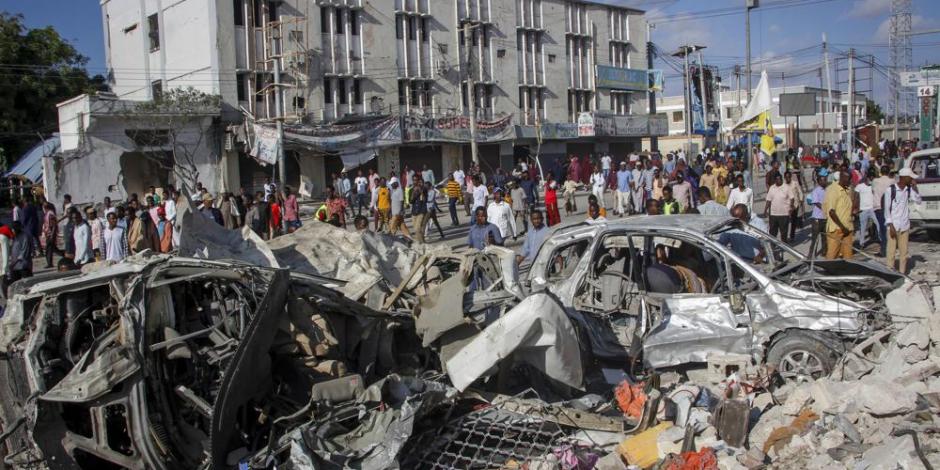 El presidente somalí Hassan Sheikh Mohamud pidió ayuda internacional para los heridos en los recientes ataques.