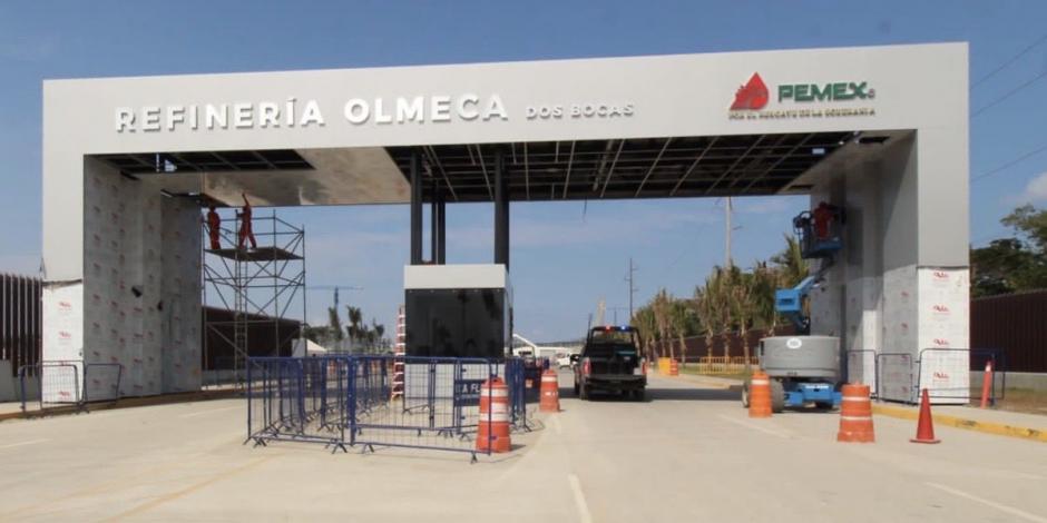 Refinería Olmeca, en Veracruz.