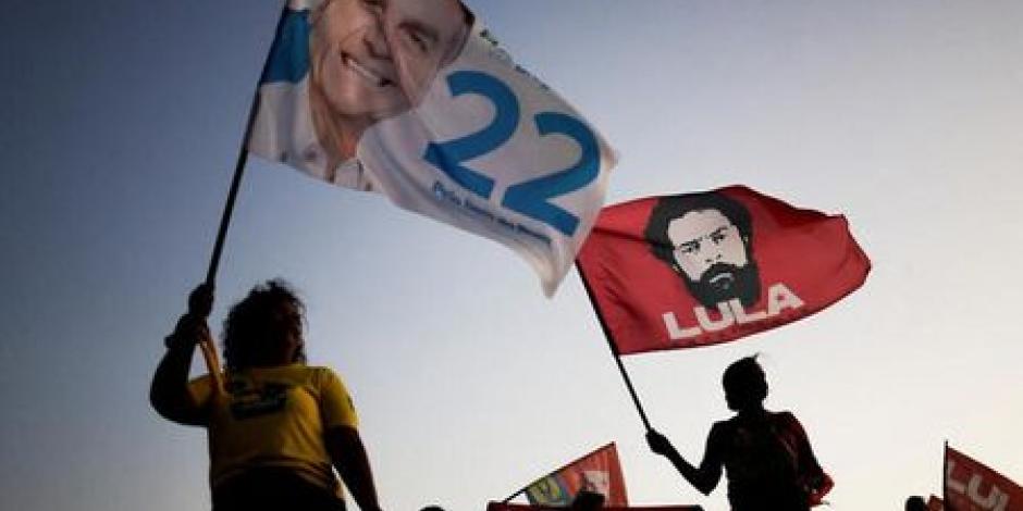 Jair Bolsonaro mantiene ventaja del 50.26 por ciento de la preferencia electoral, lo que le daría la reelección en caso de que así cerrará la contienda