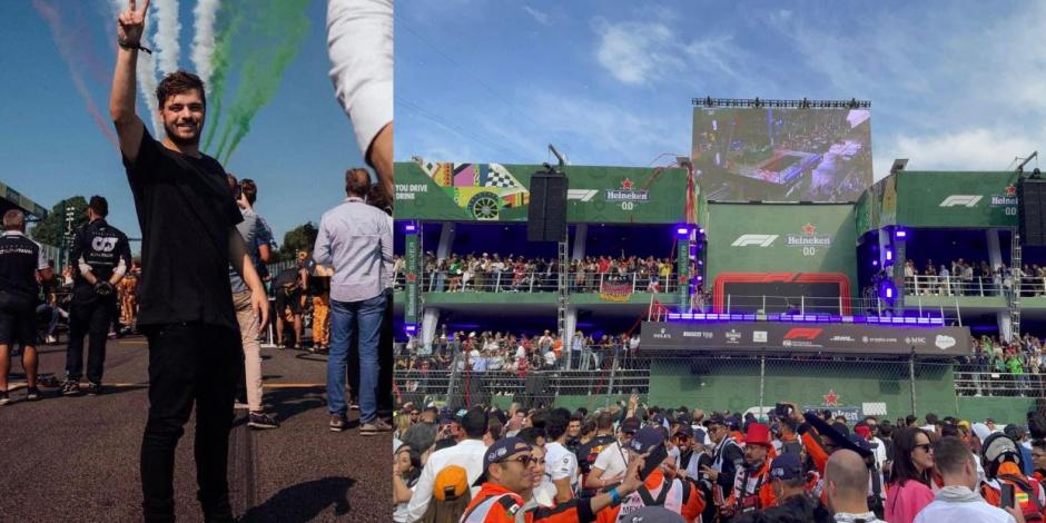El DJ Martin Garrix cierra el Gran Premio de México con una tremenda fiesta