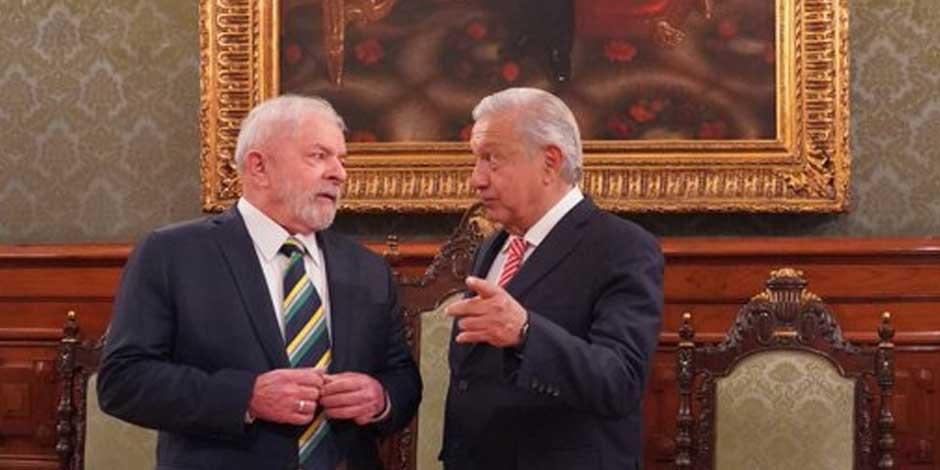 "Ganó Lula, bendito pueblo de Brasil. Habrá igualdad y humanismo", dice AMLO tras jornada electoral en Brasil