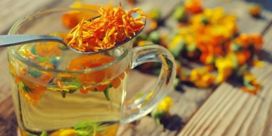 El té de flor de cempasúchil tiene propiedades curativas que ayudan a tratar problemas gastrointestinales, dolor, infecciones respiratorias y otras afecciones como cólicos menstruales
