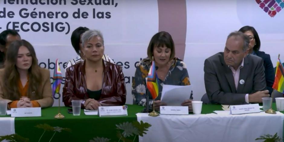 ECOSIG, una dolorosa deuda de México: Mónica Garza; pide a diputados del PAN prohibir las terapias de conversión.