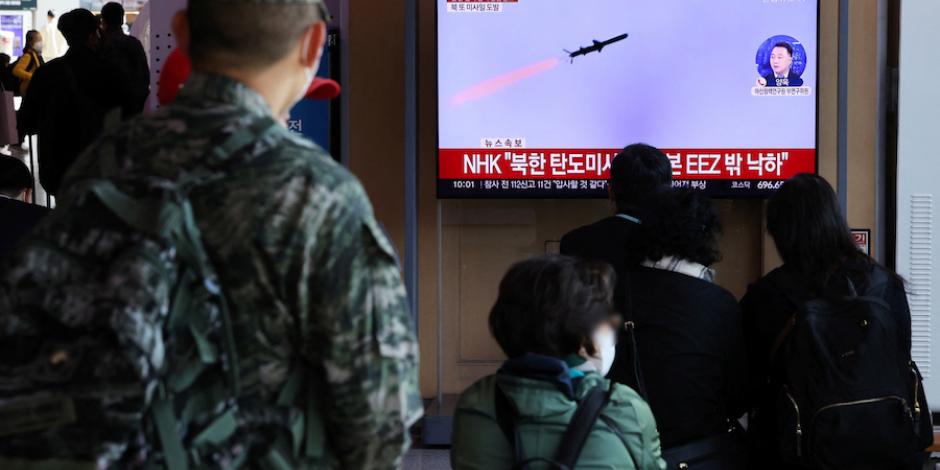 Andanada de misiles de Norcorea eleva tensión.