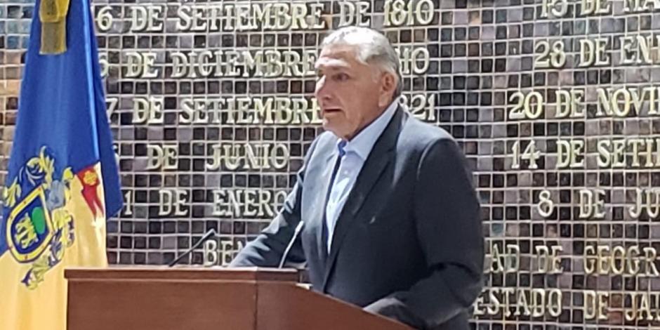 El secretario de Gobernación, Adán Augusto López, acude a la Mesa de Diálogo en Torno a la Permanencia de las Fuerzas Armadas, en Materia de Seguridad en el Congreso de Jalisco