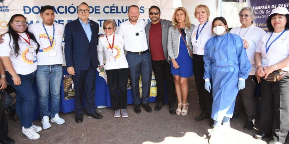 Santiago Taboada encabeza campaña de donación de células madre.