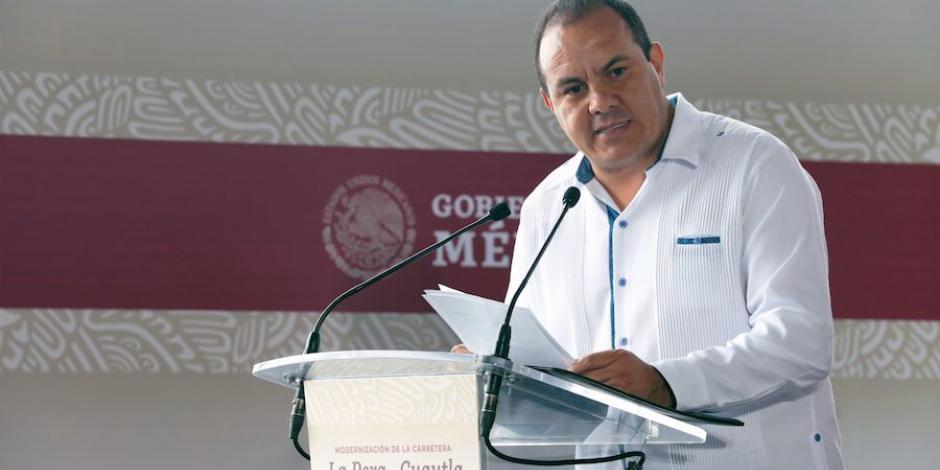Cuauhtémoc Blanco, actual gobernador de Morelos.