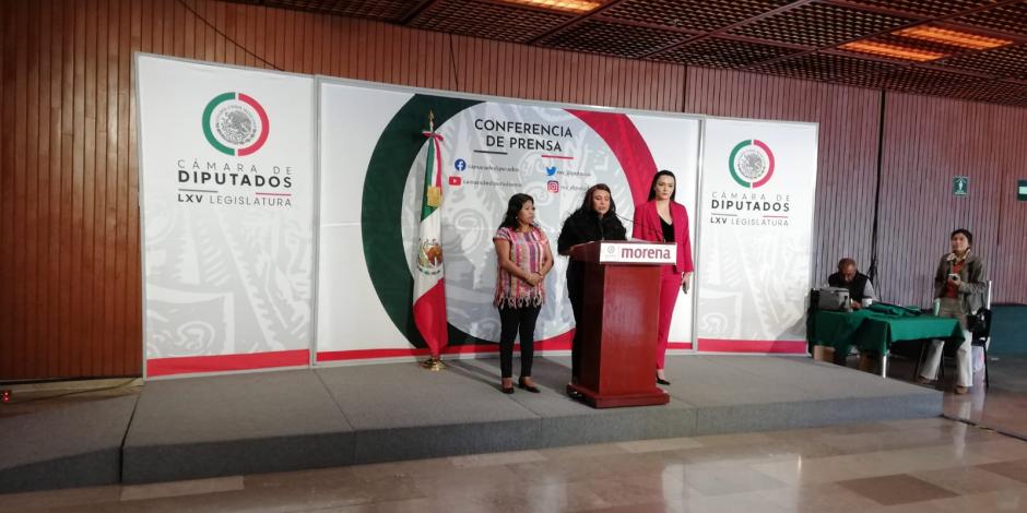 Diputada de Morena denuncia a coordinador de bancada por violencia política con perspectiva de género .
