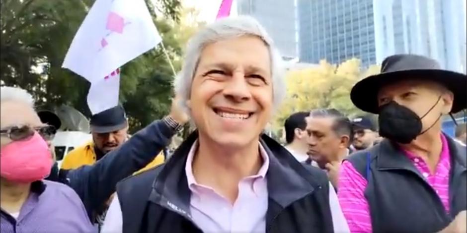 Marcha por el INE es sólo el inicio en la defensa de las instituciones: Claudio X. González