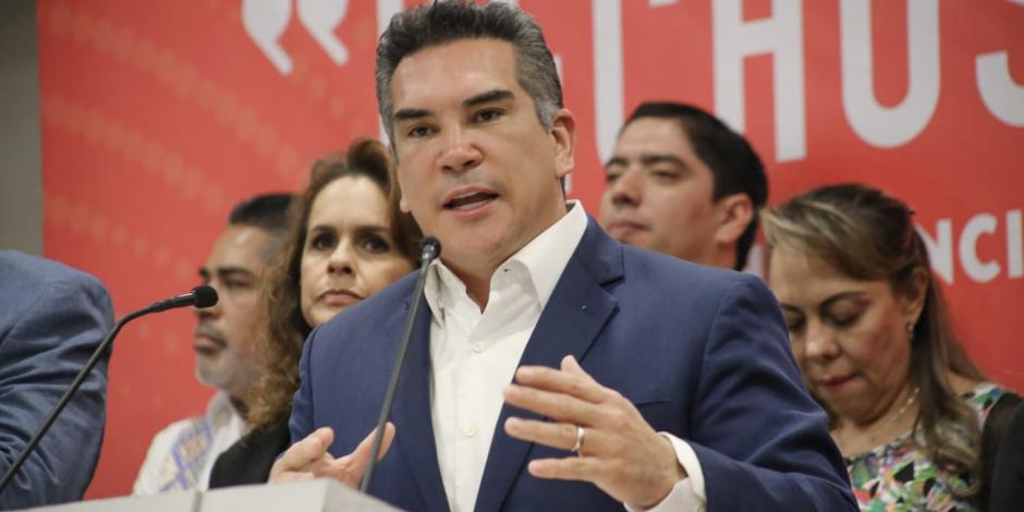 Alejandro Moreno Cárdenas, dirigente nacional del PRI.