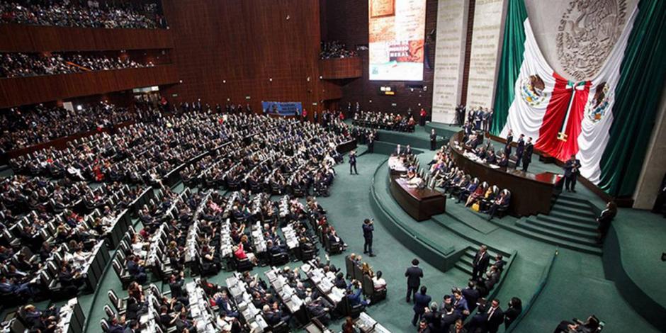 Cámara de Diputados, donde se prevé discusión en torno a iniciativas de reforma electoral.