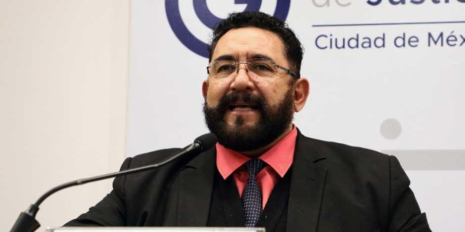 El vocero de la FGJ-CDMX, Ulises Lara López, ofreció un mensaje  relacionado con el caso del llamado "cártel inmobiliario" en la alcaldía Benito Juárez