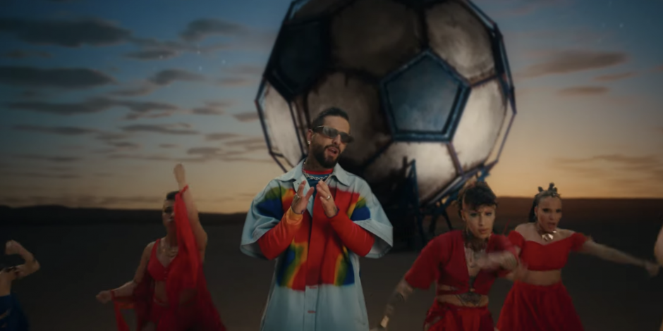 Maluma es uno de los intérpretes de la canción oficial de la Copa del Mundo Qatar 2022.