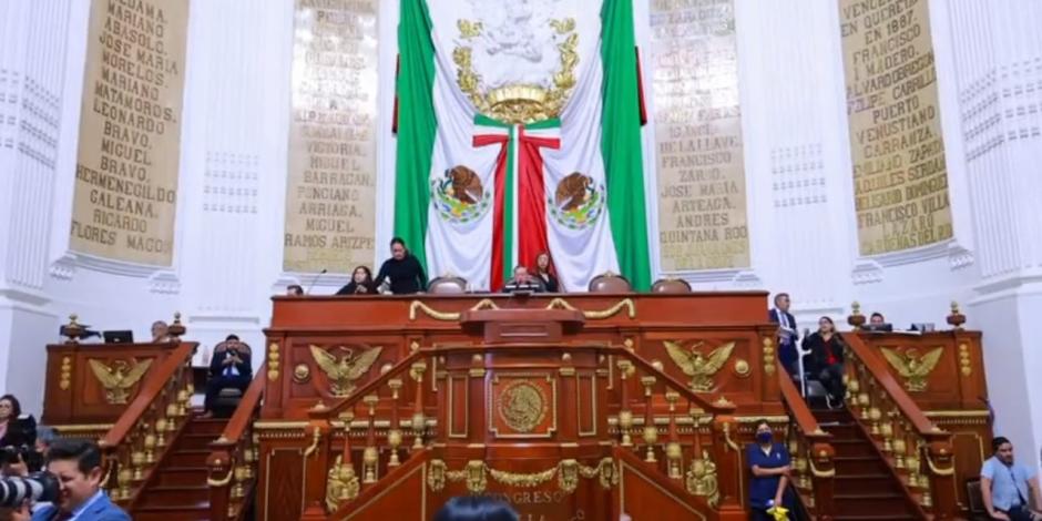 El Congreso de la Ciudad de México.