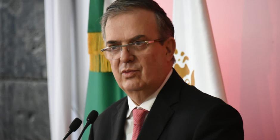 Marcelo Ebrard, secretario de Relaciones Exteriores, anuncia ayuda para regresar a mexicanos que radiquen en Perú